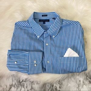 Tommy Hilfiger | Long Sleeve Striped Button Down Regular Fit 18